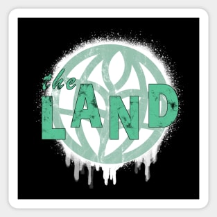 The Land Spray Paint Sticker